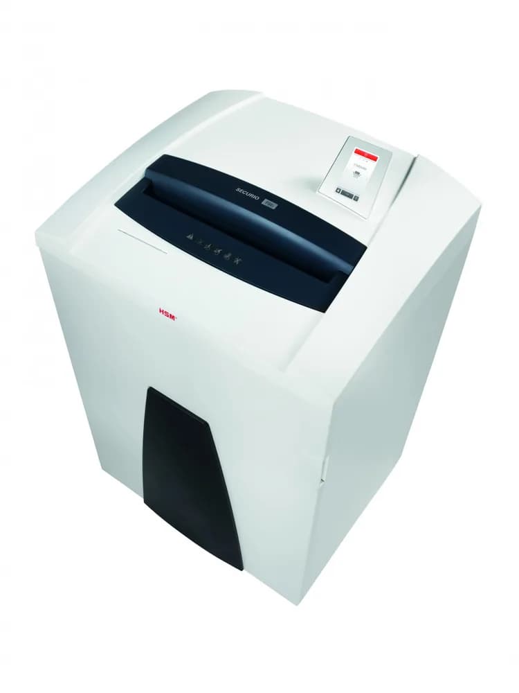 Distrugator documente manual HSM Securio P44i, 43-45 coli, cross cut (3,9 x 40mm), de securitate 4 "H-1873121" — miniatură