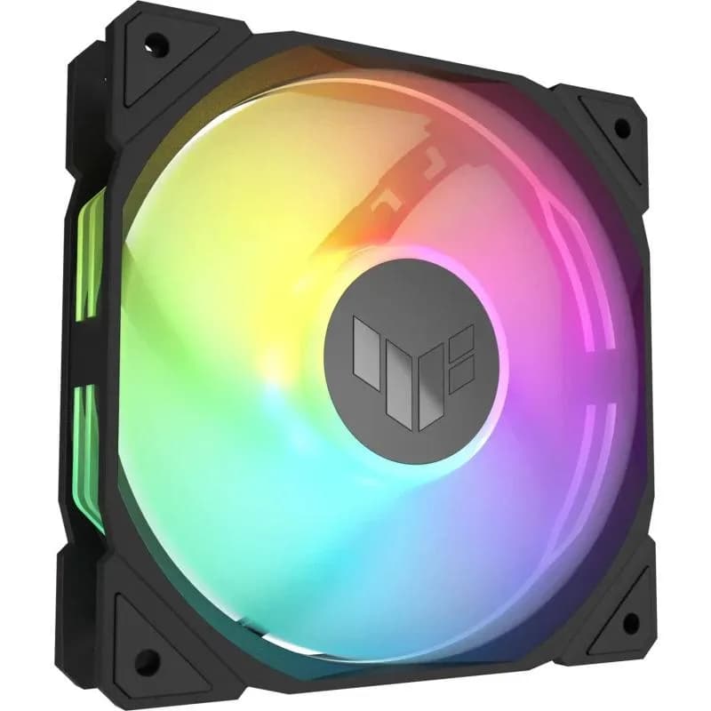 Ventilator Carcasa ASUS TUF GAMING TR120 ARGB, 12 cm, 2400 RPM, RGB — miniatură