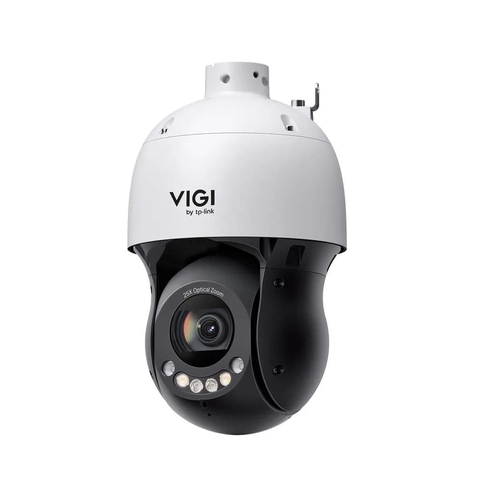 Camera de supraveghere IP speed dome VIGI InSight PTZ5425 4 MP Progressive Scan CMOS image sensor, Lens: 5.2 mm - 130 mm (Motorized Varifocal), Angle of view 2.30° to 57.06°, WDR 120 dB, 1 RJ45 10/100M Self-Adaptive Ethernet Port, PoE (802.3at, Class 4), Operating Conditions: -30 °C to 65 °C, IP66 & — miniatură