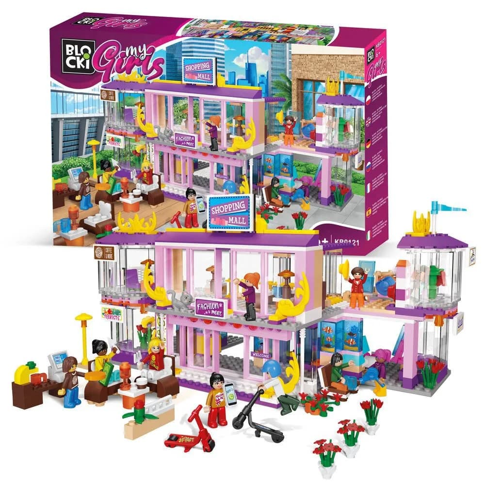 Blocki my girls, Centrul comercial, 713 piese — miniatură