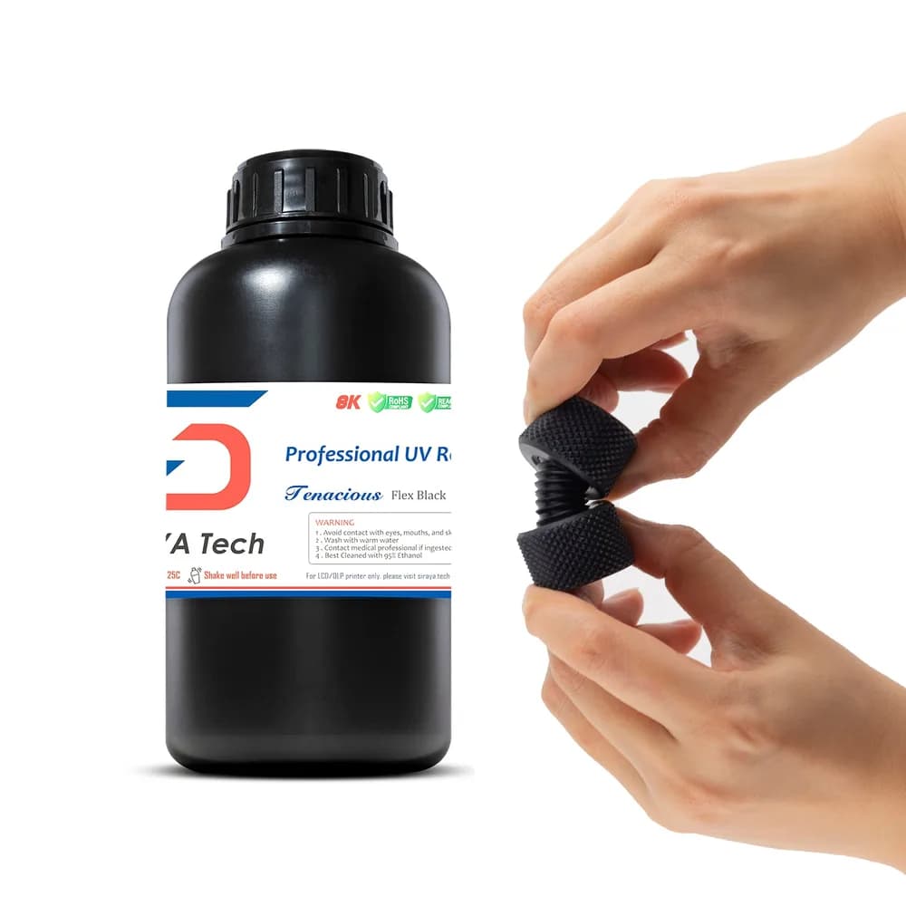 Accesoriu imprimantă 3D Siraya Tech Tenacious – 1 kg – 70 A Flex Black