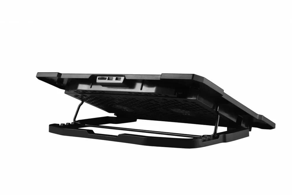 Stand/Cooler notebook Tellur Basic, pana la 17 inch, 5 ventilatoare, Negru — miniatură
