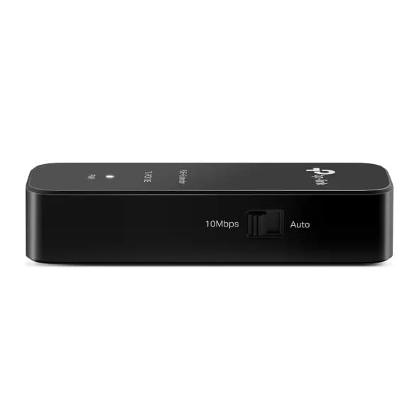 EXTENDER PoE TP-LINK, 2 x 10/100Mbps, compatibil 802.3af/at, carcasa plastic "TL-PoE10E" — miniatură
