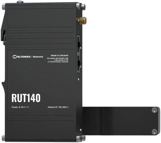 ROUTER LTE Teltonika Outdoor, 1 x WAN port 10/100 Mbps, 1 x LAN port 10/100 Mbps, Wi-Fi 802.11b/g/n, "RUT140"