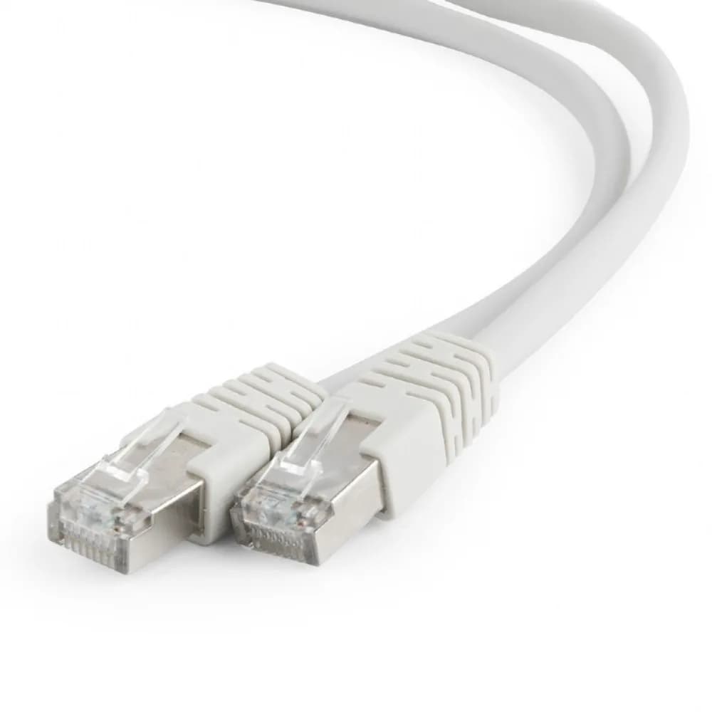 Patchcord FTP Spacer Cat6, lungime 2m, AWG26, material cupru-aluminiu, alb — miniatură