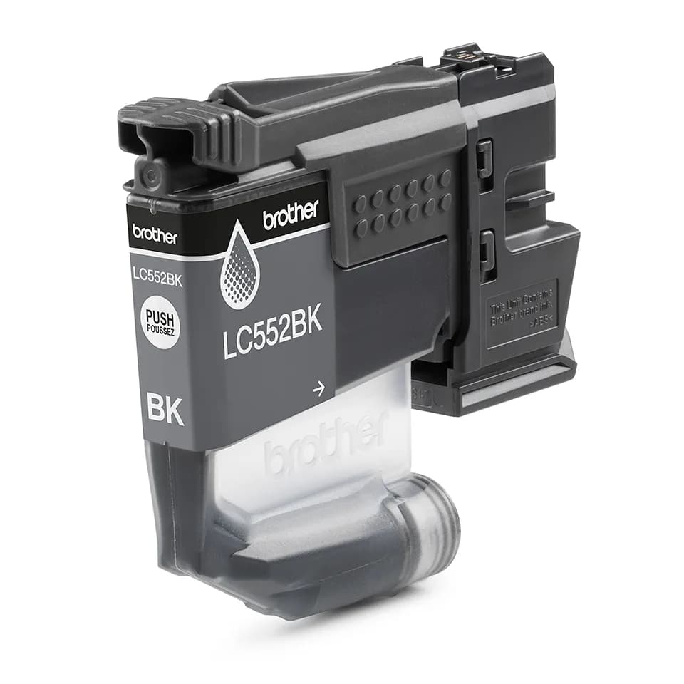 Cartus Cerneala Original Brother Black, LC552BK, pentru MFC-J3660DW|MFC-J3960DW|0.55K, incl.TV 0.8 RON, "LC552BK" — miniatură