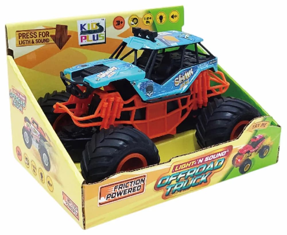MASINUTA CU LUMINI, SUNETE SI FRICTIUNE, SCARA 1/24, 19CM, DIVERSE CULORI- PORTOCALIU, ALBASTRU SI ROZ — miniatură