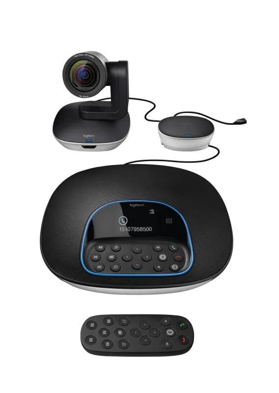 Camera Web Logitech Group, rezolutie video Full HD, USB 2.0, Negru