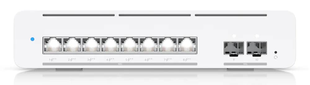 Ubiquiti Layer 3 Etherlighting USW-Pro-XG-8-PoE-EU (8) 10 GbE and (2) 10G SFP+ ports "USW-PRO-XG-8-POE-EU" — miniatură