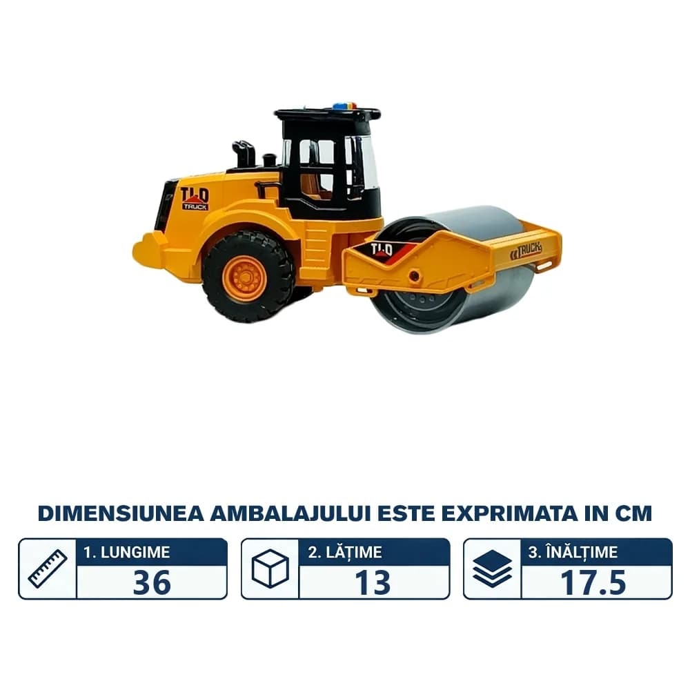 Cilindru compactor, cu lumina si sunet — miniatură