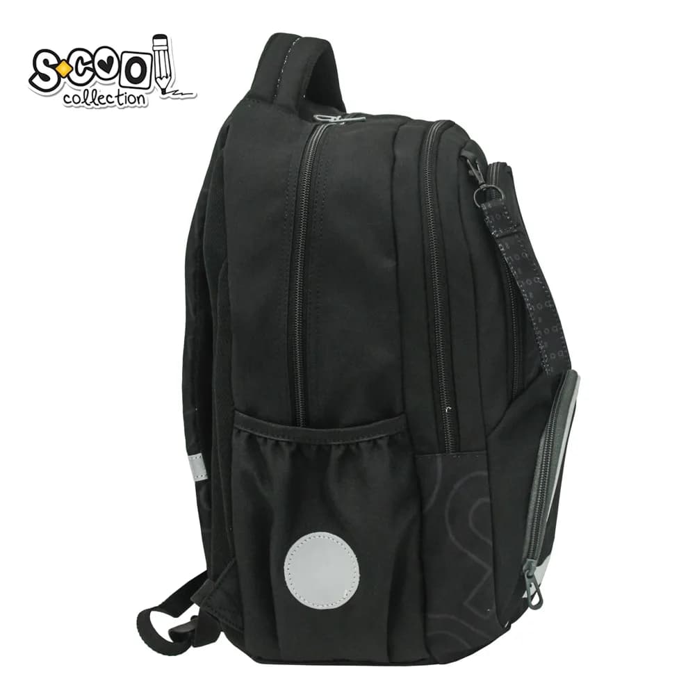 Ghiozdan ergonomic, compartiment laptop, 42x31x16 cm, SPORTS - S-COOL — miniatură