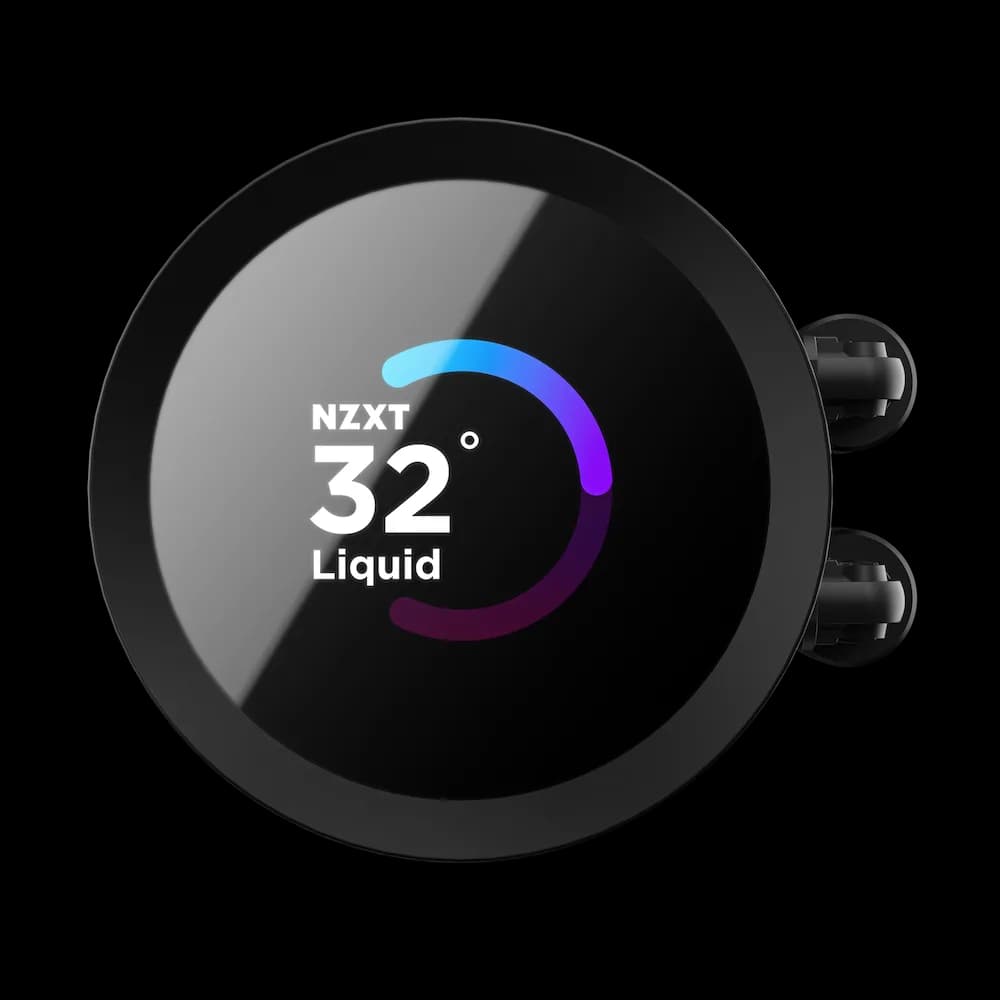 Cooler NZXT "Kraken 240 RGB", skt universal, racire cu lichid, ventilator 120 mm x 2, 1800 rpm, iluminat ARGB, "RL-KR240-B1" — miniatură