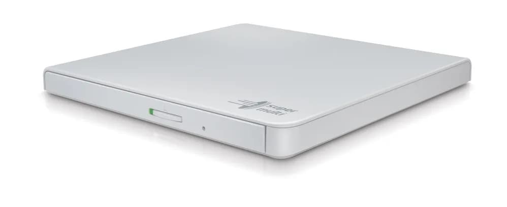 DVD-RW extern, HITACHI-LG, interfata USB 2.0, alb, "GP57EW40" — miniatură