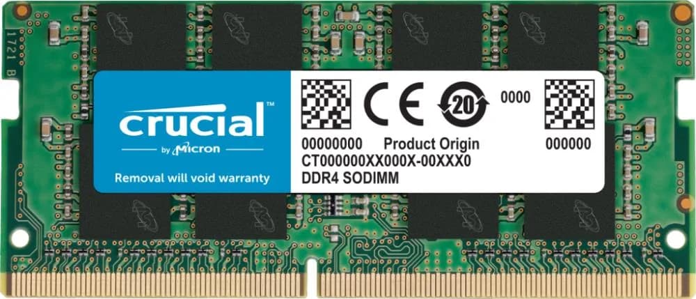 SODIMM Crucial, 8GB DDR4, 3200 MHz, "CT8G4SFRA32A"