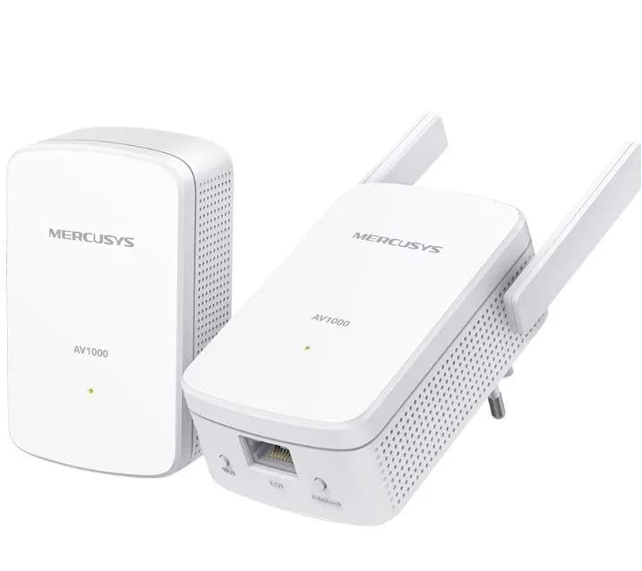 Access point MERCUSYS AV1000 Gigabit Powerline WiFi Kit, Gigabit, Single - Band