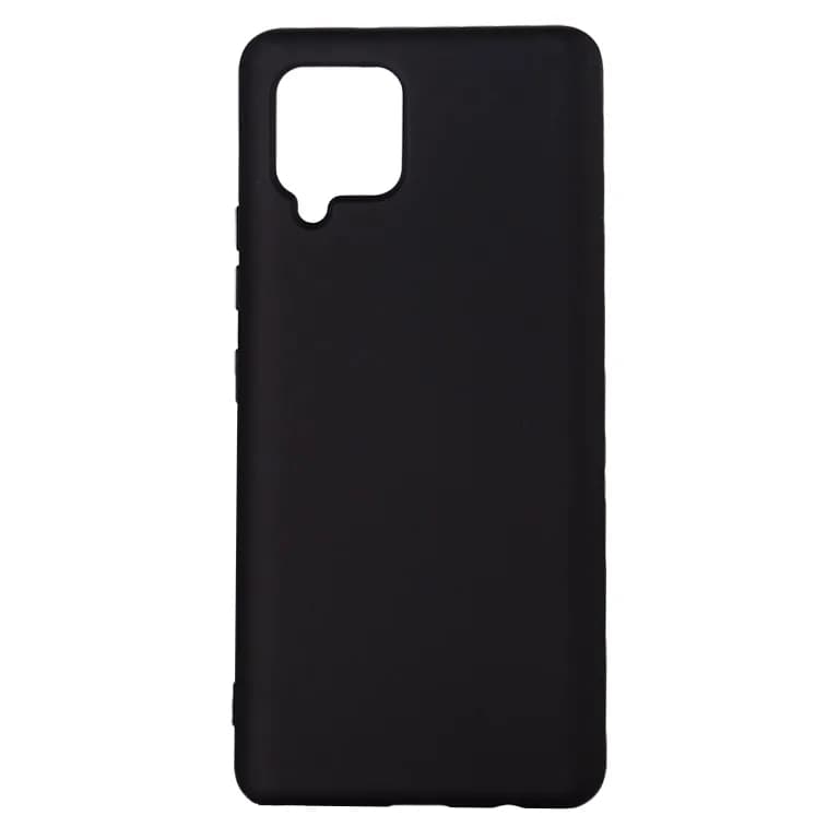 Husa Samsung Galaxy A42 Spacer, negru, grosime 1.5mm, material flexibil TPU "SPPC-SM-GX-A42-TPU" — miniatură