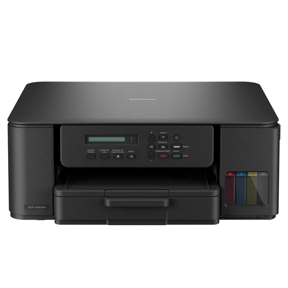 Multifunctional Inkjet CISS Color brother DCP-T530DW, A4, Functii: Impr.|Scan.|Cop., Viteza de Printare Monocrom: 16ppm, Viteza de printare color: 9ppm, Conectivitate:USB|WIFI, Duplex:Da, ADF:Nu(incl.TV 11lei) "DCPT530DWYJ1"