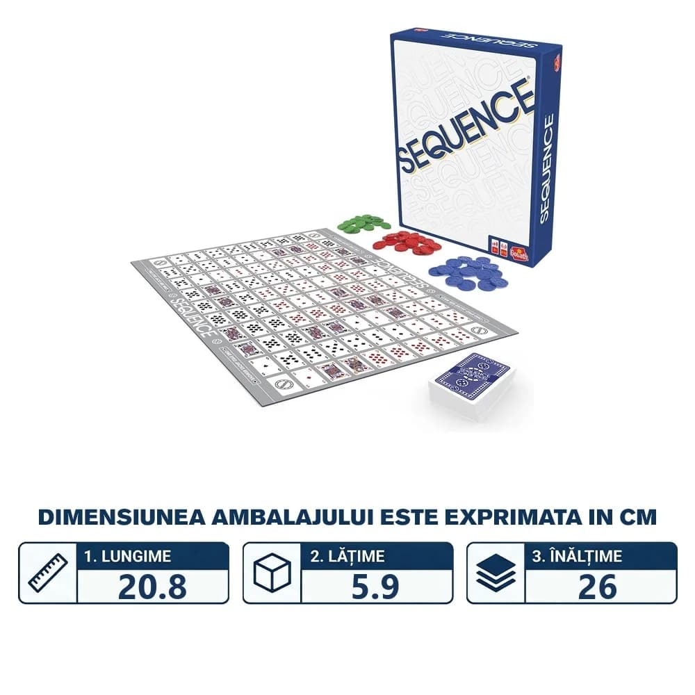 Joc de societate - Sequence Classic, Tactic - BLACKFIRE — miniatură