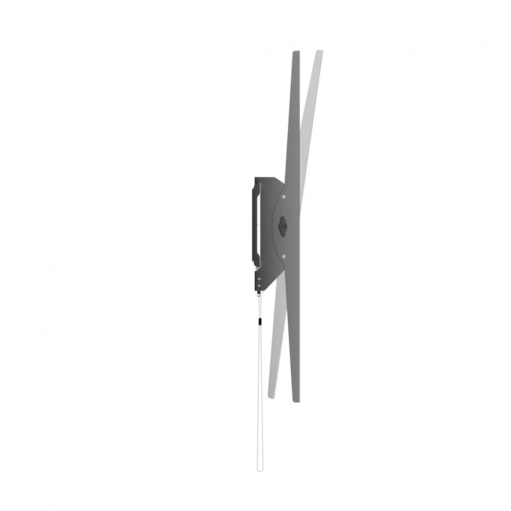 Suport perete TV Serioux 43-100" Tilt 75kg Profil 85mm Material: Otel Finisarea suprafeței: vopsea electrostatica Dimensiune ecran: 43"-100" Compatibilitate VESA: 75x75, 100x100, 100x150, 150x100, 100x200, 200x100, 150x150, 200x200, 200x300, 300x200, 200x400, 400x200, 300x300, 300x400, 400x300 — miniatură