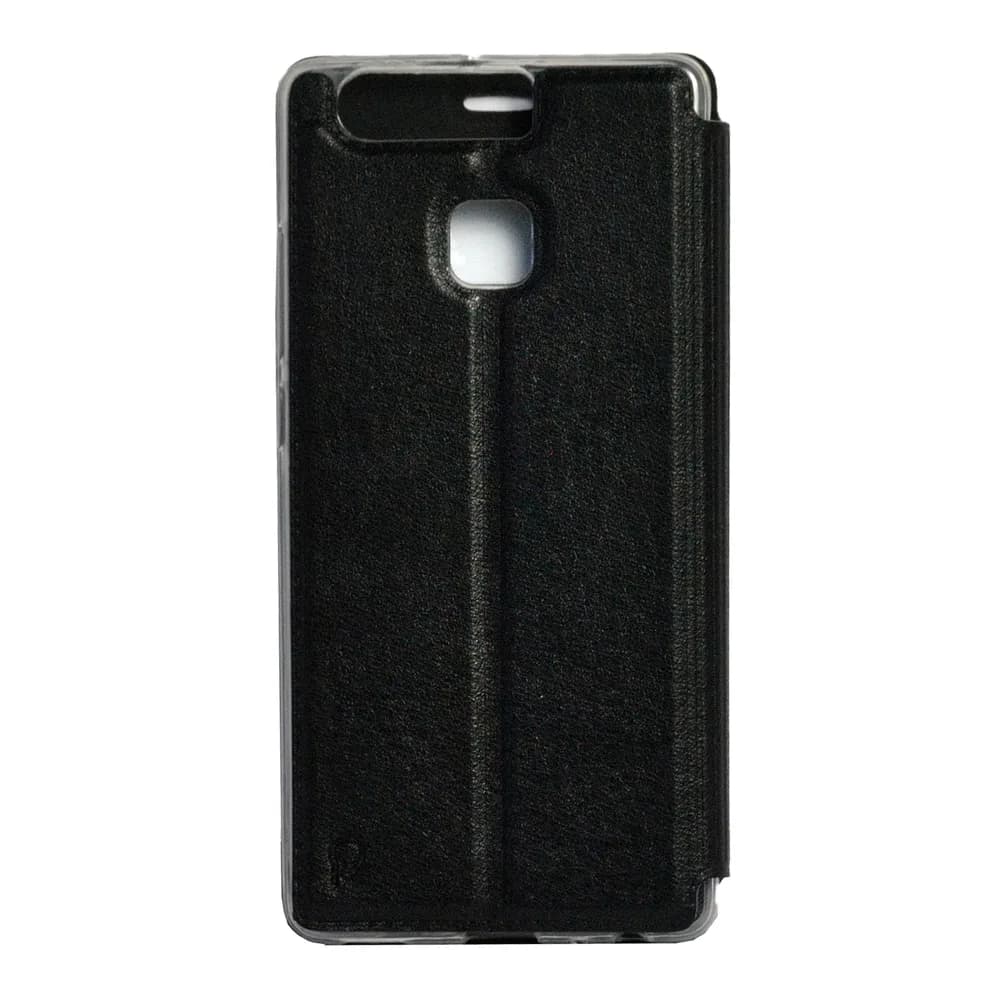 Husa Huawei telefon P9, negru, tip magnetica, tip portofel, "SPT-M-HW.P9" — miniatură