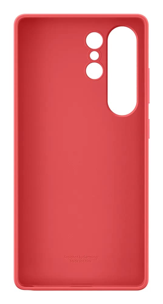 Capac protectie spate Silicone Case Galaxy S25 Ultra (S938) Rosu "EF-PS938CREGWW" — miniatură