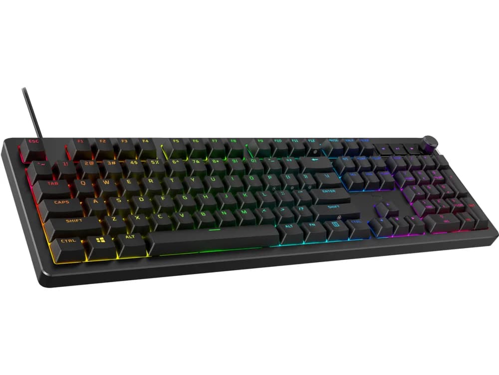 Tastatura Mecanica Gaming HyperX Alloy Rise, RGB, USB, Negru — miniatură