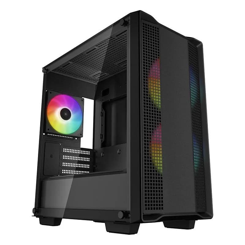 Carcasa DEEPCOOL CC360 ARGB, Mid Tower, Black