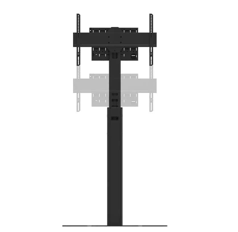 Stand podea mobil/fix Neomounts FL45S-825BL1; pentru display-uri cu diagonale 37"-75", sistem de prindere VESA 100x100~600x400, greutate maxima suportata 70kg, fix; culoare negru. — miniatură