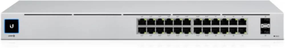 SWITCH Ubiquiti, Gigabit x 24, SFP x 1, managed, rackabil, carcasa metalica, "USW-24"