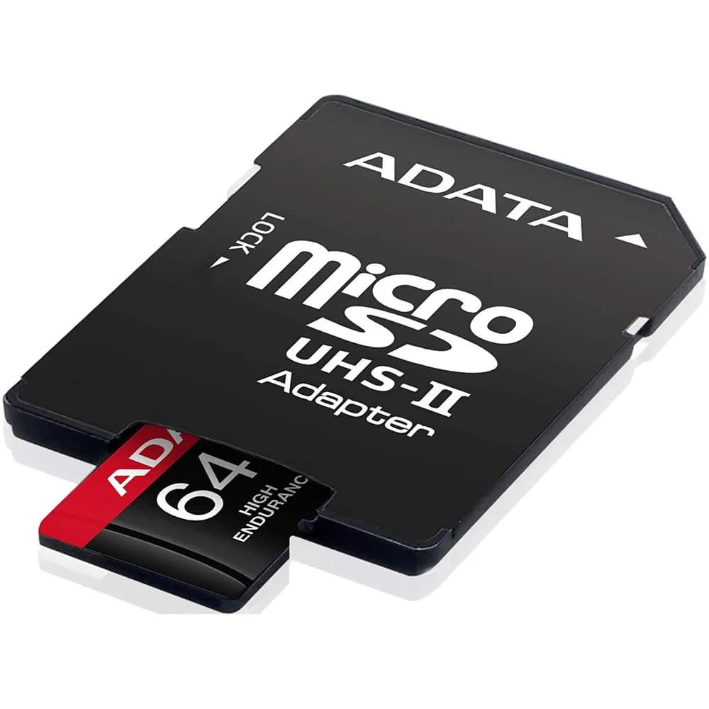 CARD MicroSD ADATA, 64 GB, MicroSDXC, clasa 10, standard UHS-I U3, "AUSDX64GUI3V30SHA2" — miniatură