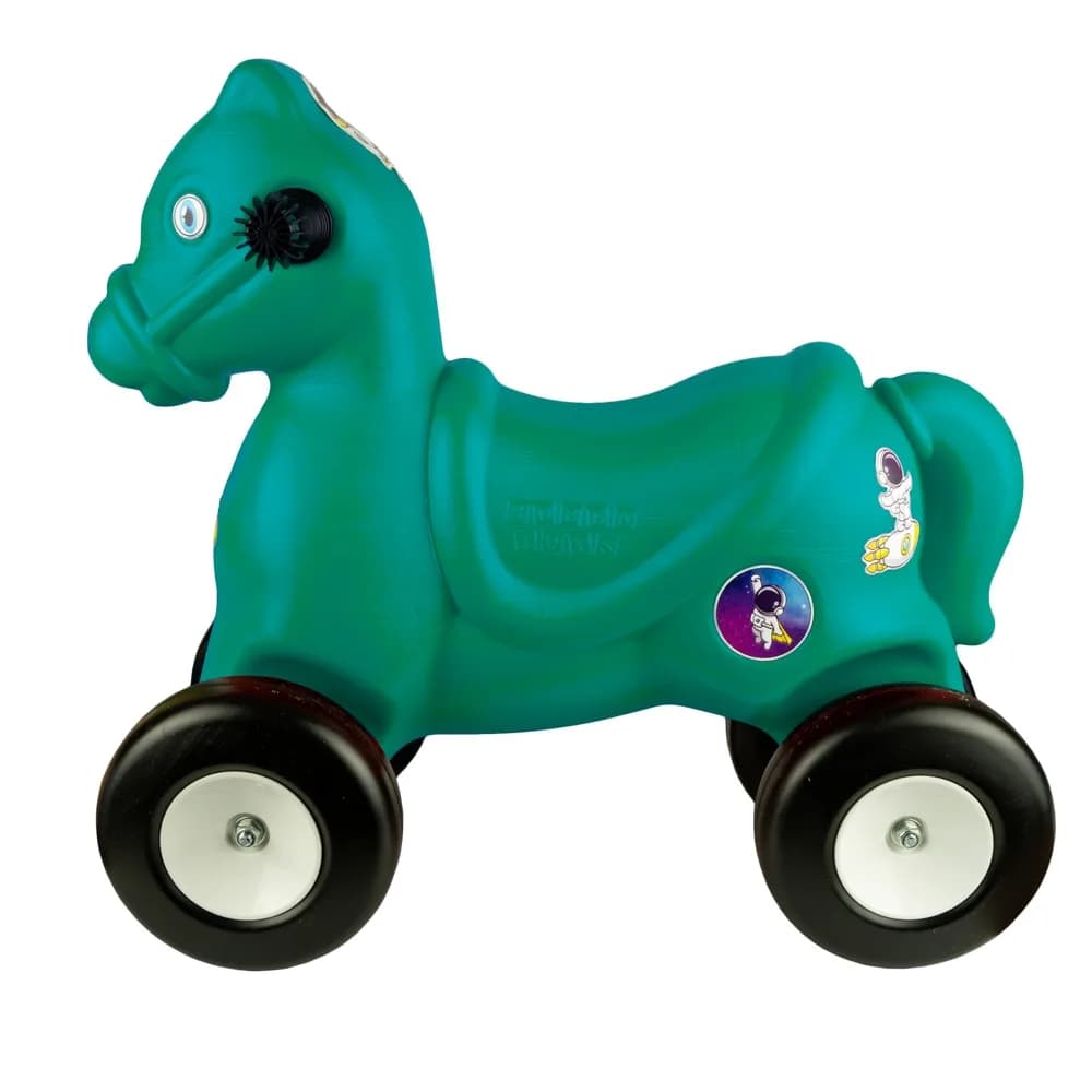 Calut cu roti, turcoaz - ROBENTOYS — miniatură