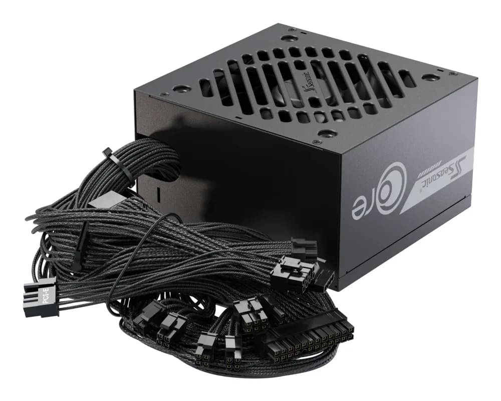 Sursa Seasonic Core BC-750-V2 ATX3.1, 750W, 80 PLUS Bronze, Negru "Core BC-750-V2 ATX3.1" — miniatură