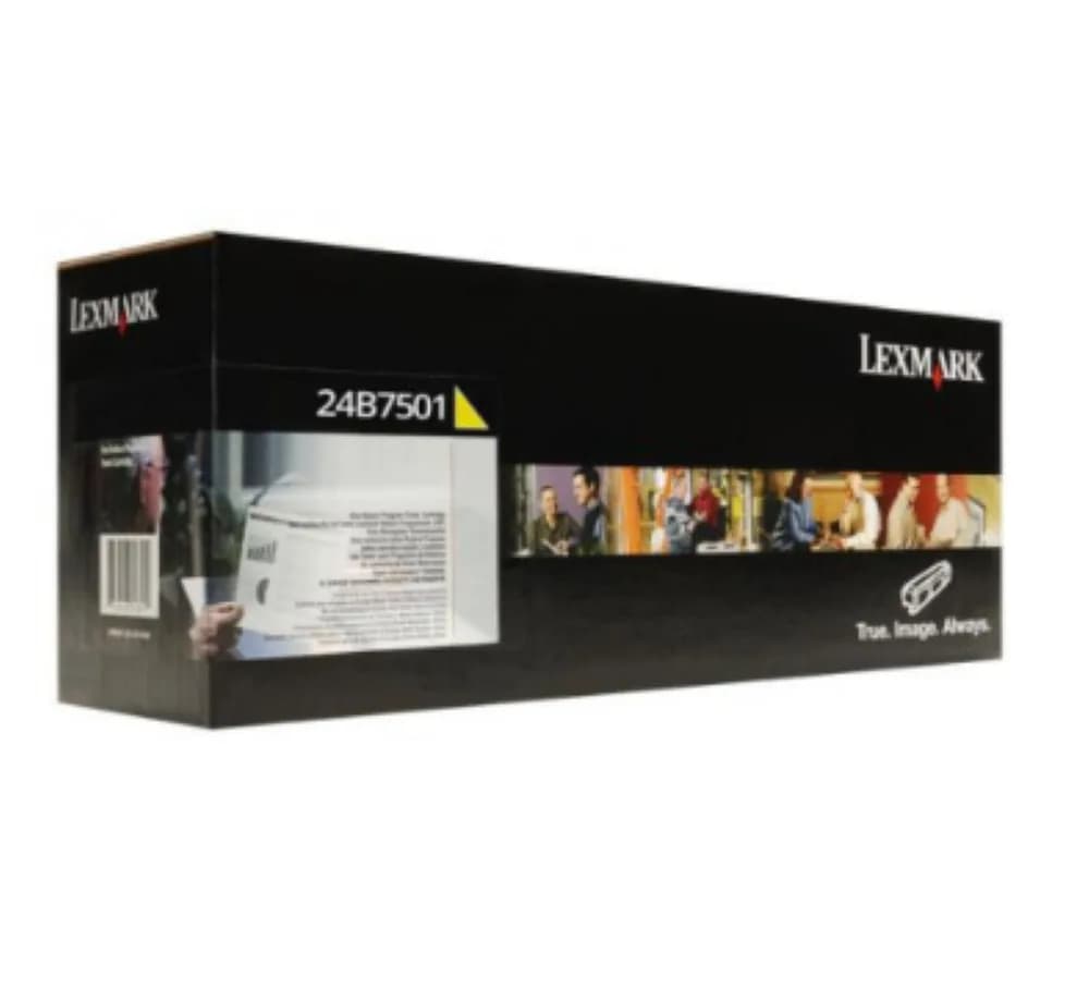 Toner LEXMARK 24B7501, Yellow