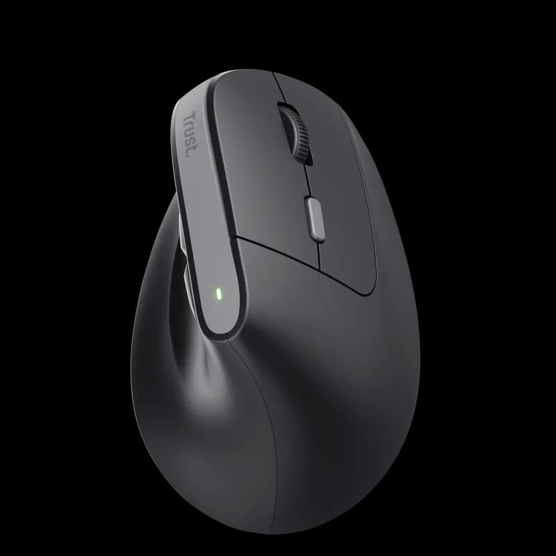 Mouse Wireless Trust Bayo II, 2400 dpi, Negru — miniatură