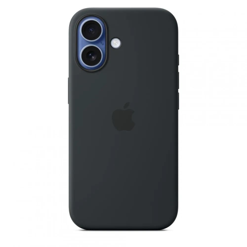 iPhone 17 Silicone Case with MagSafe - Black — miniatură