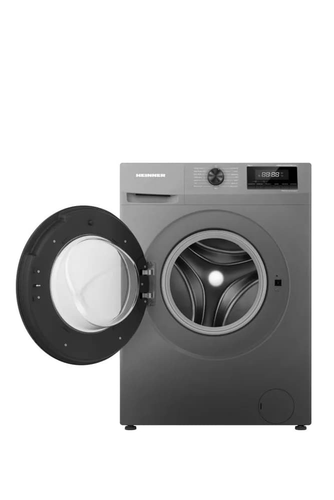Masina de spalat rufe HEINNER HWM-H7014IVSMTC+++, 7 kg, 1400 rpm, Clasa: C, Gri Titanium — miniatură