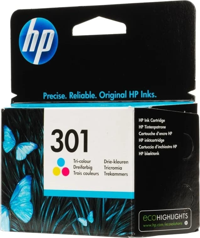 Cartus Cerneala Original HP Color, nr.301, pentru DJ1000|1050|1055|2050|3050, "CH562EE"