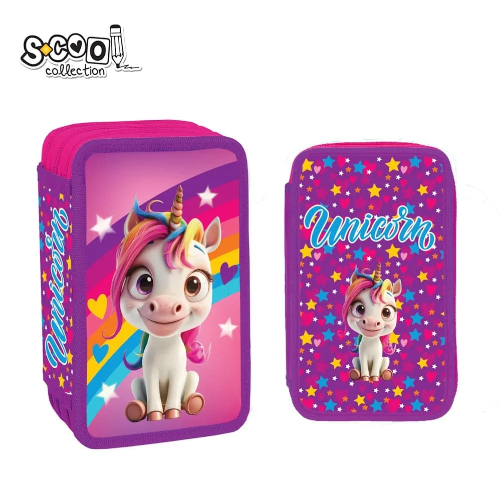 Penar neechipat, 3 fermoare, UNICORN - S-COOL