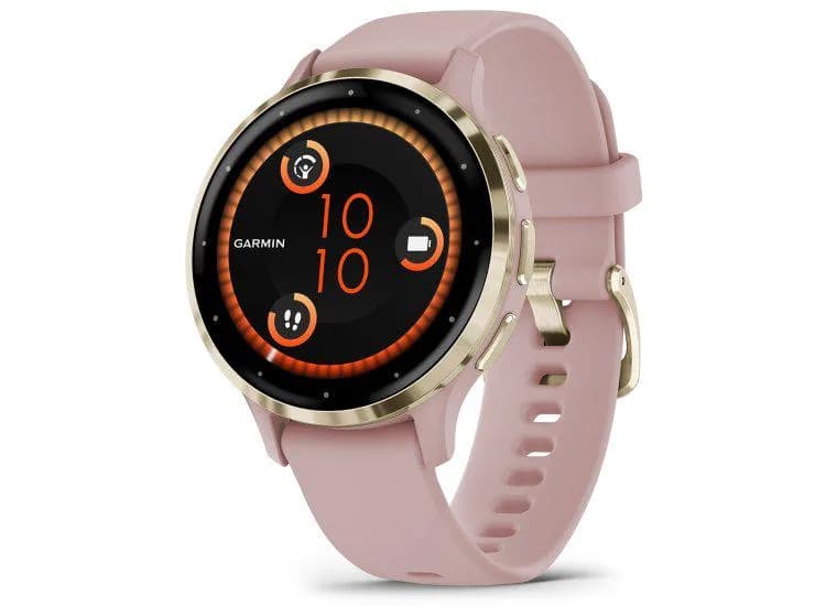 Ceas Garmin Venu 3S Pink Dawn/Soft Gold — miniatură