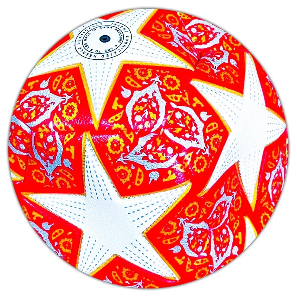 Minge fotbal PU, nr. 5, color, 400g — miniatură