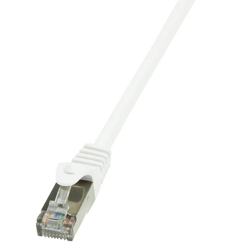 PATCH CORD FTP LOGILINK Cat6, cupru-aluminiu, 3 m, alb, AWG26, ecranat "CP2061S"