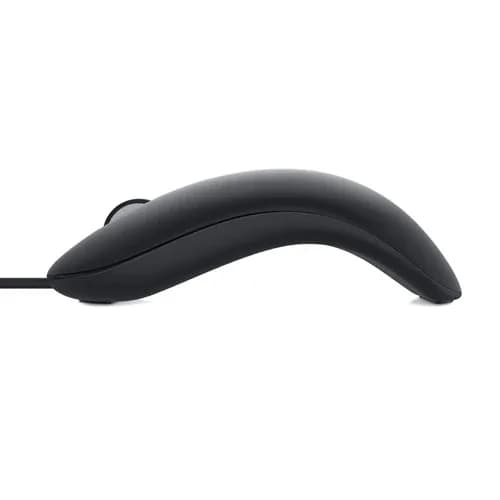 MOUSE DELL, "MS819", PC sau NB, cu fir, USB, optic, 1000 dpi, butoane/scroll 3/1, fingerprint Reader, negru, "570-AARY" — miniatură
