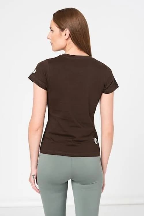 TRICOU LOGO ORANGE FEMEI COFFEE-S — miniatură