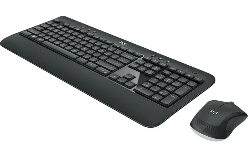 Tastatura Wireless Logitech MK540 Advanced, Alb-Negru — miniatură