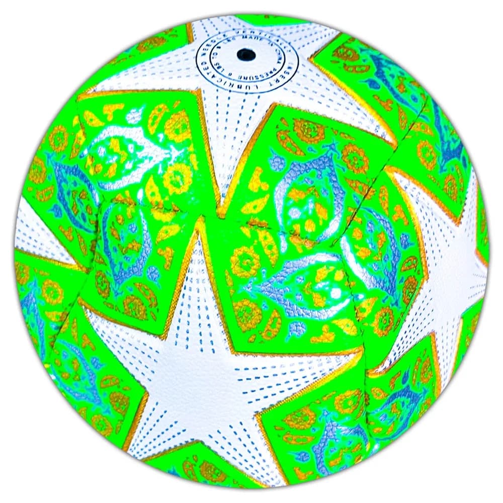 Minge fotbal PU, nr. 5, color, 400g — miniatură