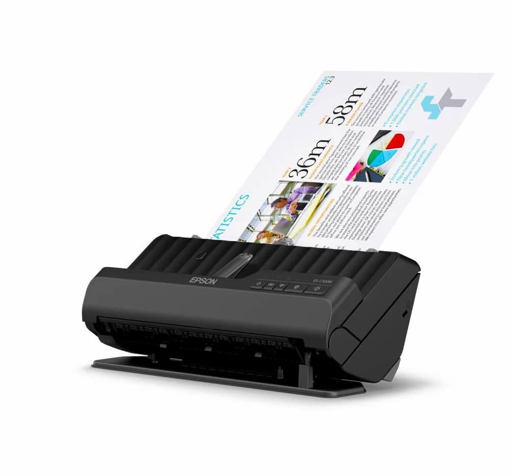 Scanner Epson ES-C320W, A4, Automat, Sheetfed, USB + WLAN — miniatură