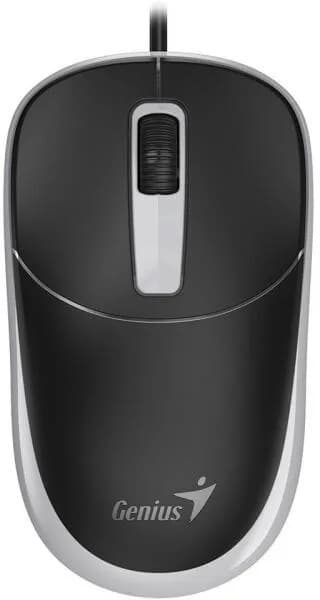MOUSE Genius "DX-123”, PC sau NB, cu fir, USB-C, optic, butoane/scroll 3/1, gri, "31010033407"