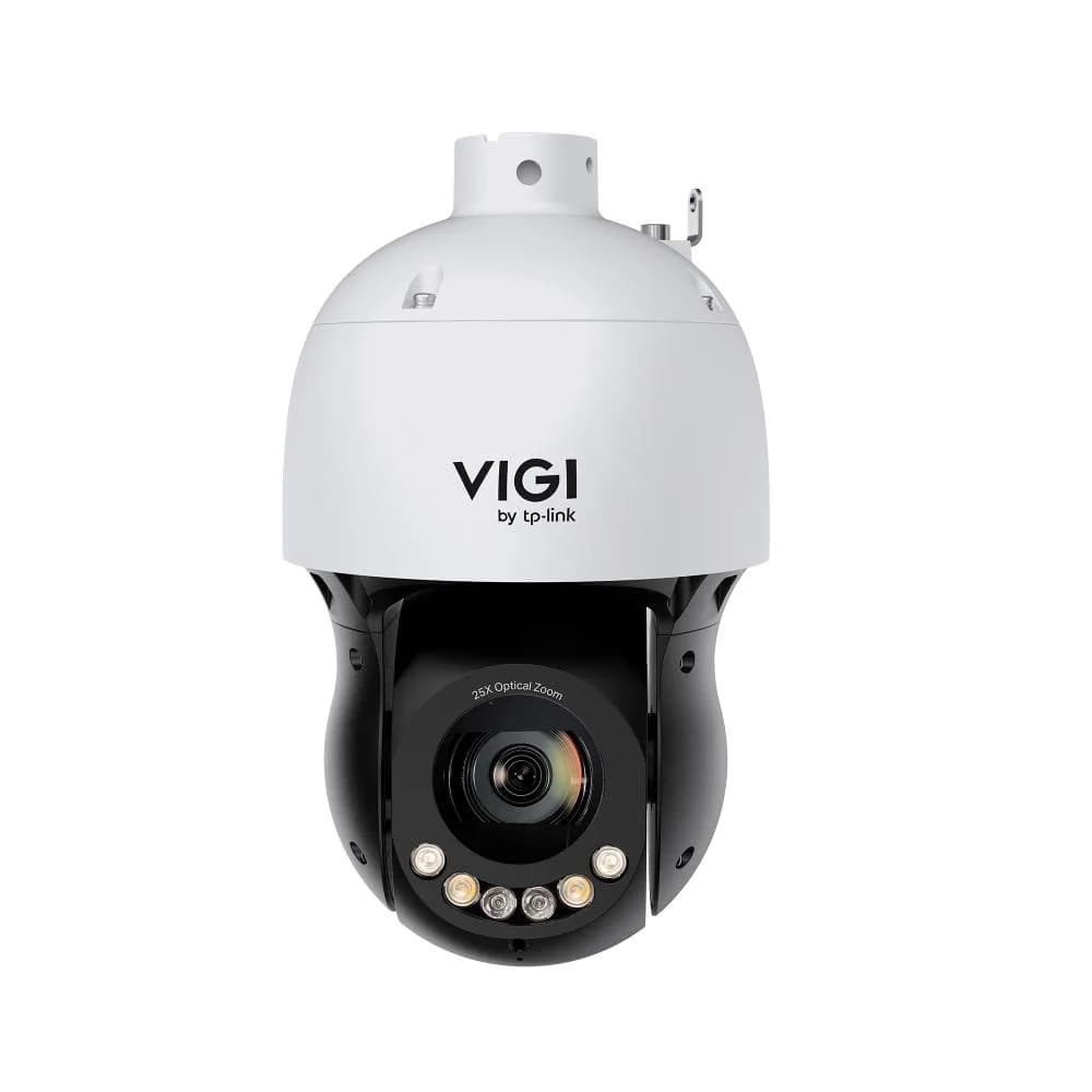 Camera de supraveghere IP speed dome VIGI InSight PTZ5425 4 MP Progressive Scan CMOS image sensor, Lens: 5.2 mm - 130 mm (Motorized Varifocal), Angle of view 2.30° to 57.06°, WDR 120 dB, 1 RJ45 10/100M Self-Adaptive Ethernet Port, PoE (802.3at, Class 4), Operating Conditions: -30 °C to 65 °C, IP66 & — miniatură