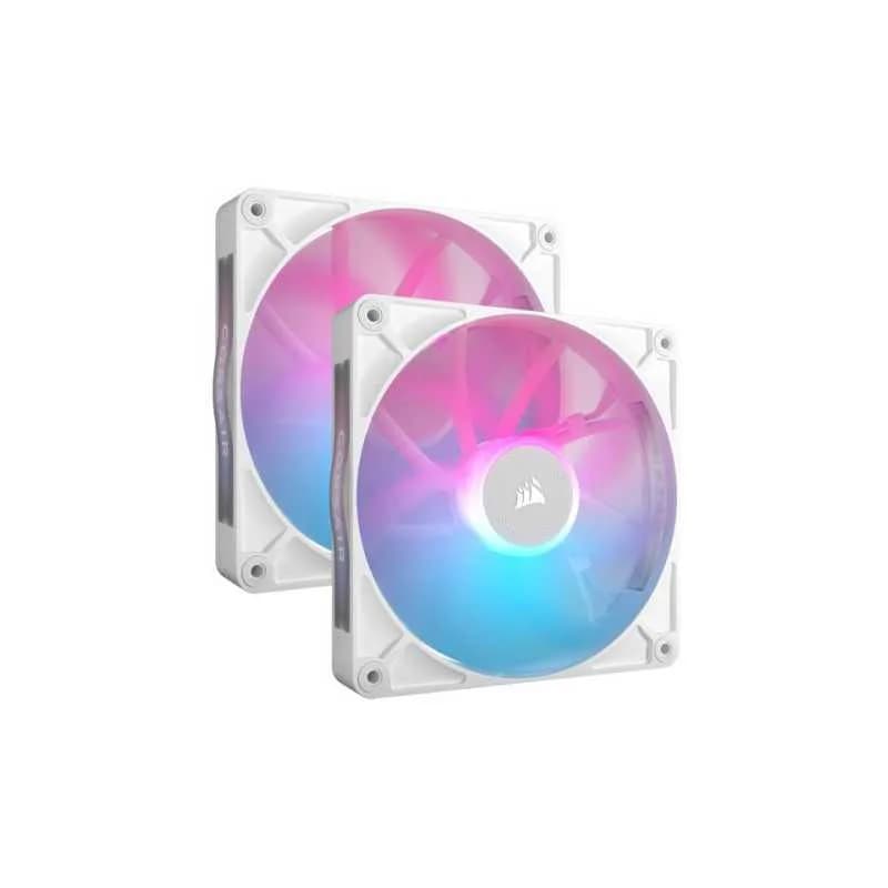 Ventilator Carcasa CORSAIR iCUE LINK RX140, 14 cm, 1700 RPM, 2 ventilatoare, RGB