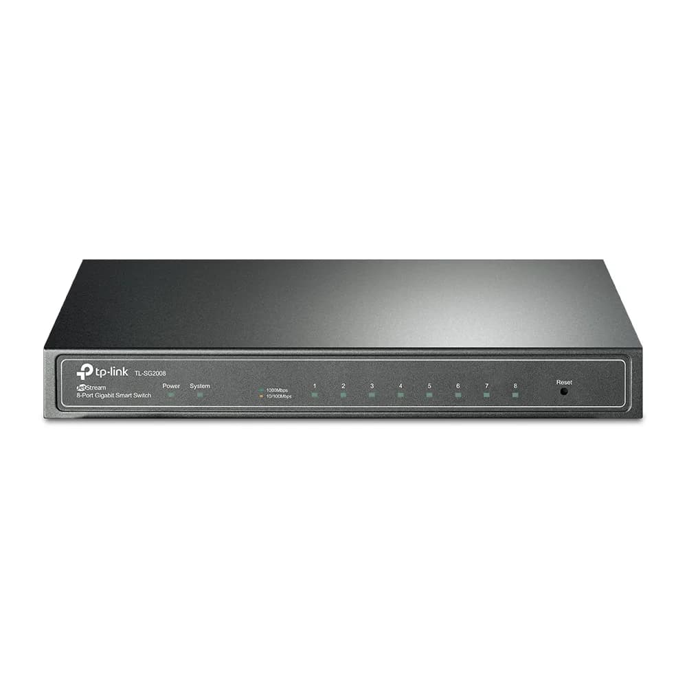 Switch 8-Porturi 10/100/1000Mbps Gigabit Smart Switch, TP-LINK "TL-SG2008"